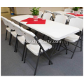 8 FT COMMERCIAL STACKING FOLDING TABLE